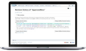 Page history in Wikibase