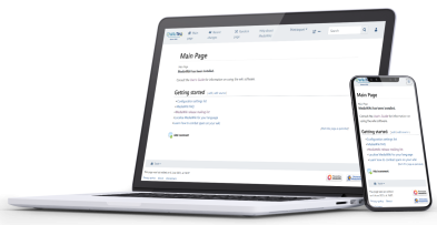 Wikibase on a laptop